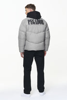 Pegador Spiller Puffer Jacket Rock Grey Ganzkörper Bild aus der PEGADOR® Outerwear 23 Kollektion für Herren