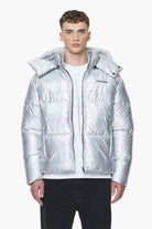 Pegador Margo Puffer Jacket Chrome Hauptansicht aus der PEGADOR® Outerwear 23 Kollektion für Herren