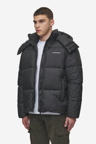 Pegador Marten Puffer Jacket Black Gegenansicht aus der PEGADOR® Outerwear 24 Kollektion für Herren