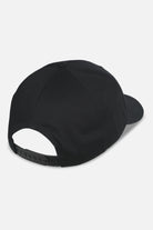 Pegador P Logo Cap Black White Seitenansicht aus der Never Too Late Kollektion für Herren