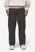 Pegador Risley Cargo Pants Dark Brown Hauptansicht aus der PEGADOR® Jeans Kollektion für Herren