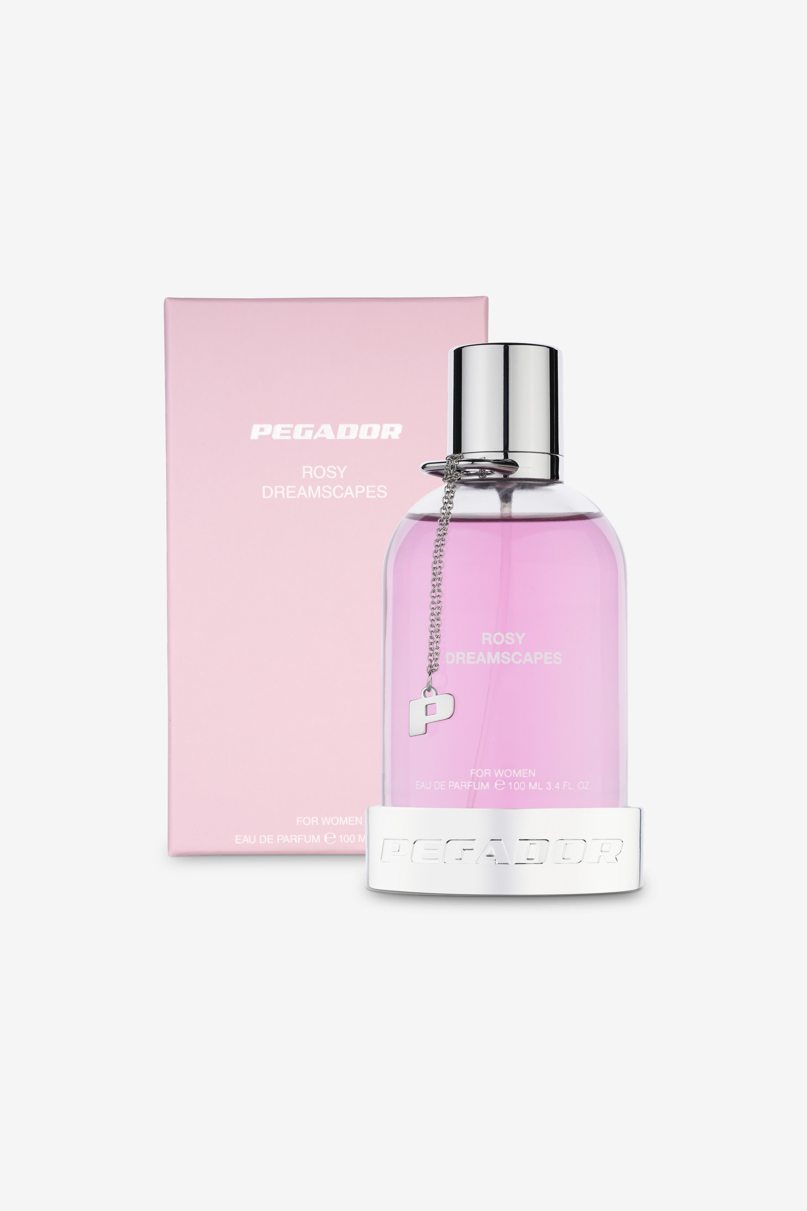 Pegador Rosy Dreamscapes Eau de Parfum - 100ml Seitenansicht aus der PEGADOR® Kollektion für Herren und Damen