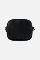 Pegador Skibo Logo Faux Leather Shoulder Strap Bag Black Detailshot aus der Never Too Late Kollektion für Herren