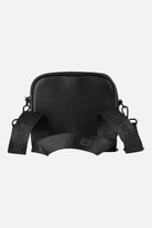 Pegador Skibo Logo Faux Leather Shoulder Strap Bag Black Detailshot aus der Never Too Late Kollektion für Herren