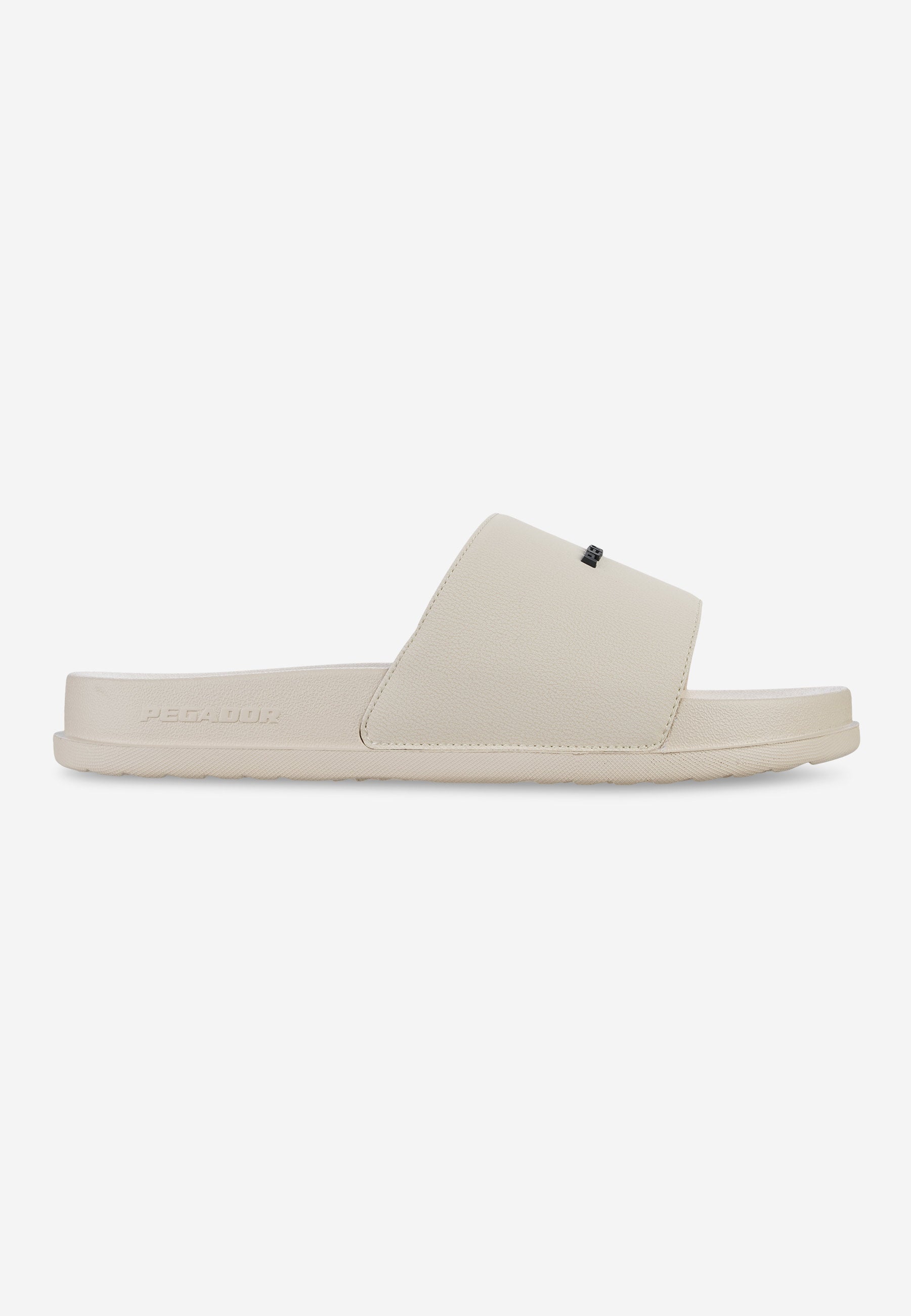 Pegador Suna Slide Beige Black Seitenansicht aus der Next Wave Kollektion für Herren