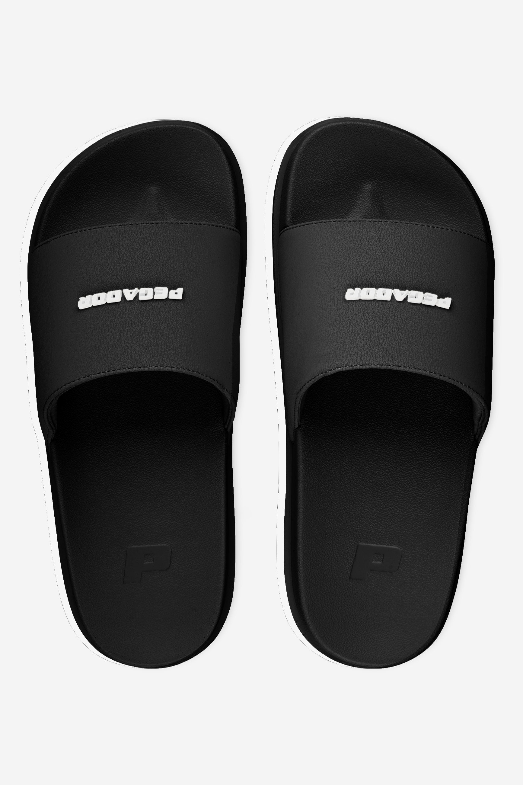 Pegador Suna Slide Black White Detailshot aus der Next Wave Kollektion für Herren