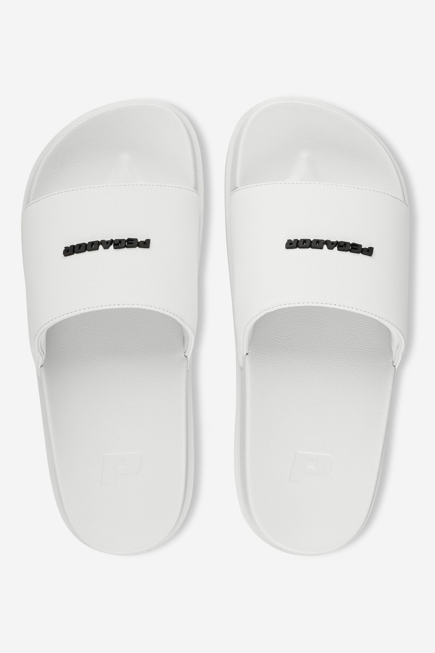 Pegador Suna Slide White Black Detailshot aus der Next Wave Kollektion für Herren