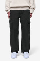 Pegador Waymir Cargo Pants Black Hauptansicht aus der PEGADOR® Jeans Kollektion für Herren