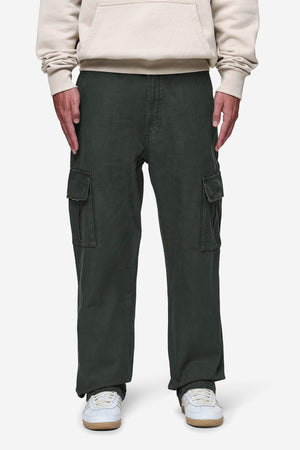 Pegador Waymir Cargo Pants Olive Green Hauptansicht aus der PEGADOR® Jeans Kollektion für Herren