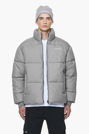 Pegador Solin Puffer Jacket Rock Grey Hauptansicht aus der PEGADOR® Outerwear 23 Kollektion für Herren