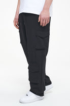 Pegador Bonac Baggy Track Pants Black Hauptansicht aus der Trust The Process Kollektion für Herren