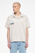 Pegador Briar Work Shirt Angels Cream Hauptansicht aus der Trust The Process Kollektion für Herren